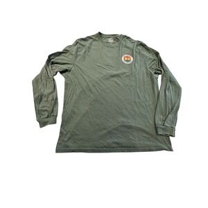 HOME FREE T-Shirt‎ Mens Long Sleeve Size XL Florida Green Crew Neck EUC